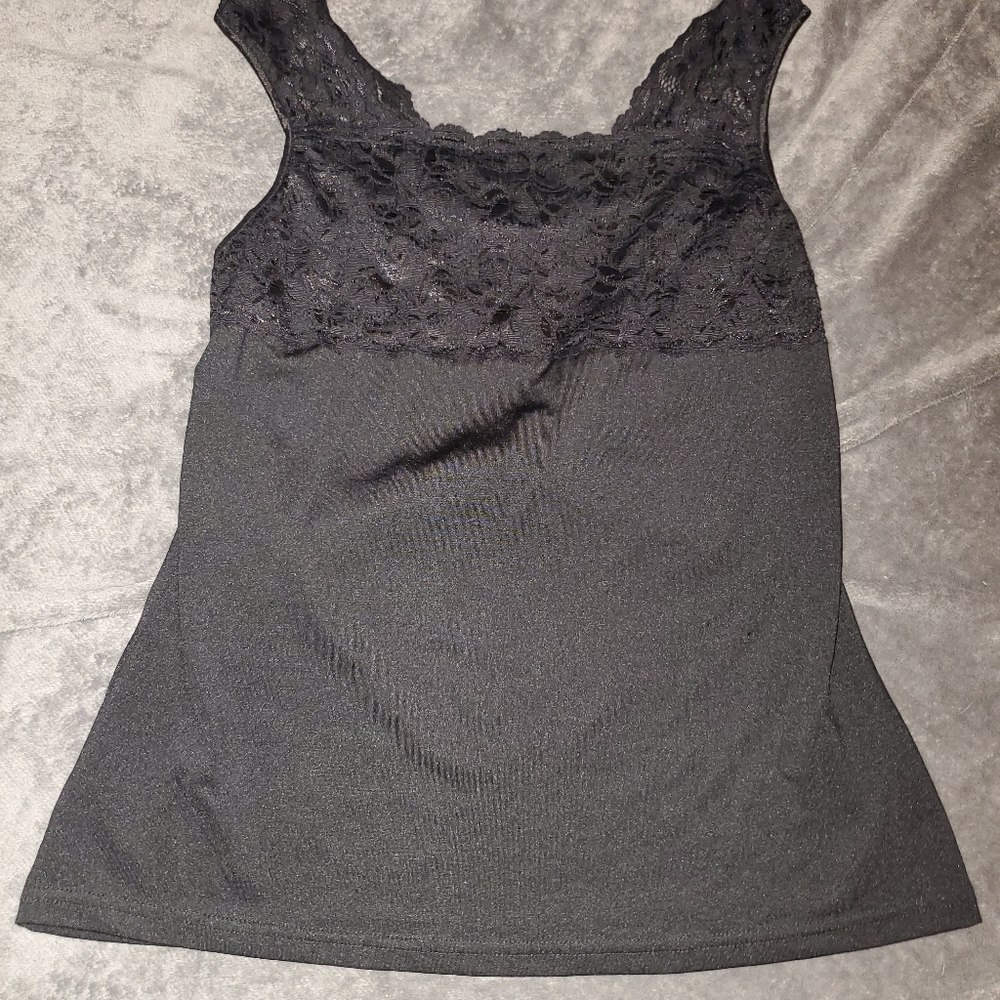 Lacey Top with Lace Straps